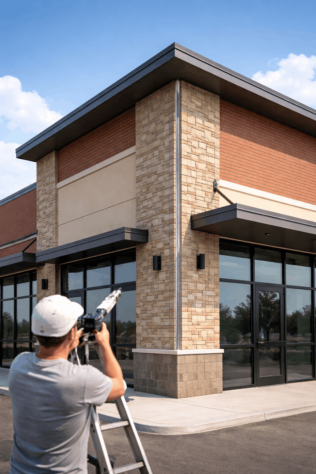 Commercial Caulking Services in Melissa