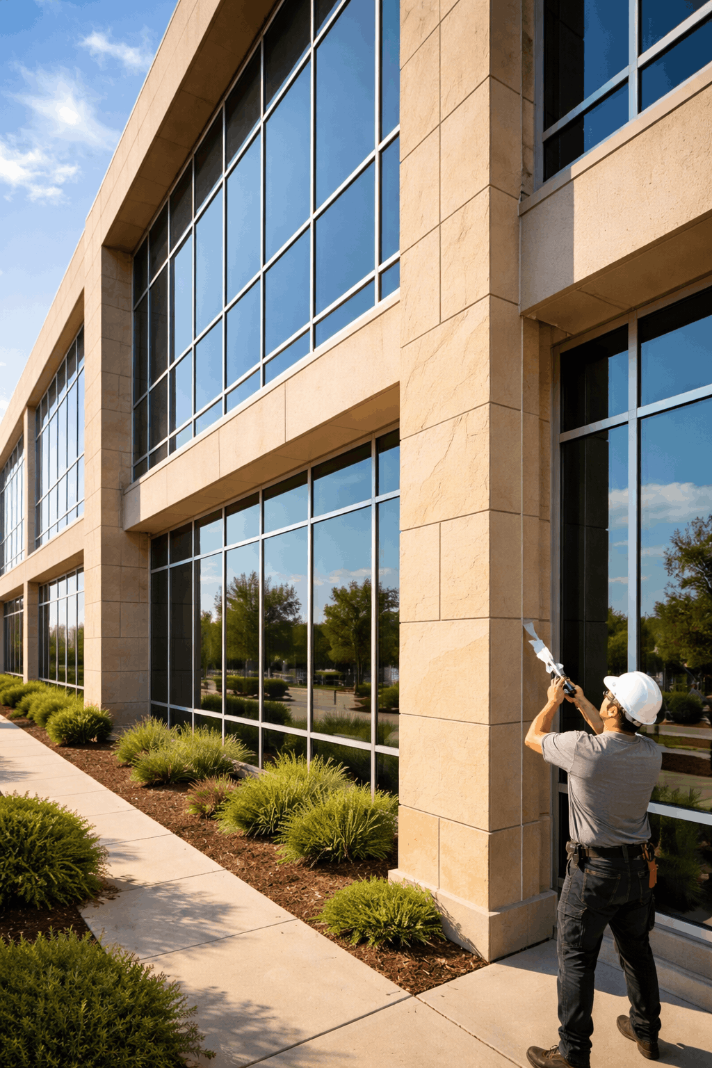 Free Commercial Caulking Estimate in Allen