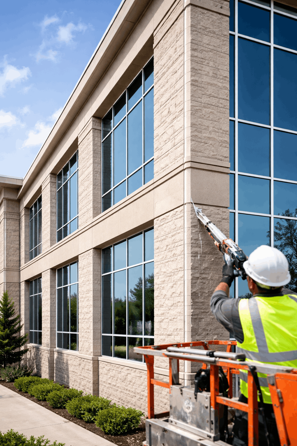 Our Commercial Caulking Services in Allen