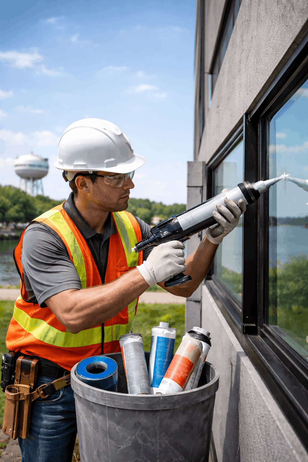 Our Commercial Caulking Services in Lake Dallas