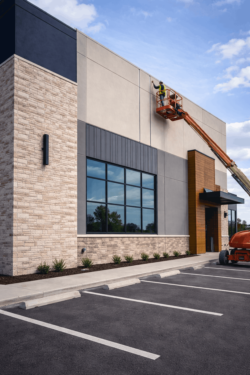 Our Commercial Caulking Services in Melissa