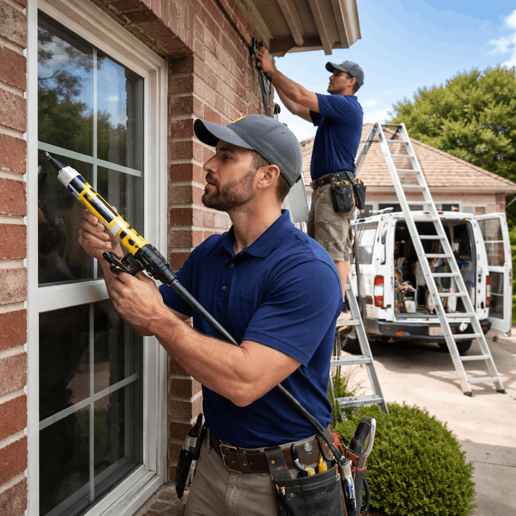 Professional Caulking Services in Garland