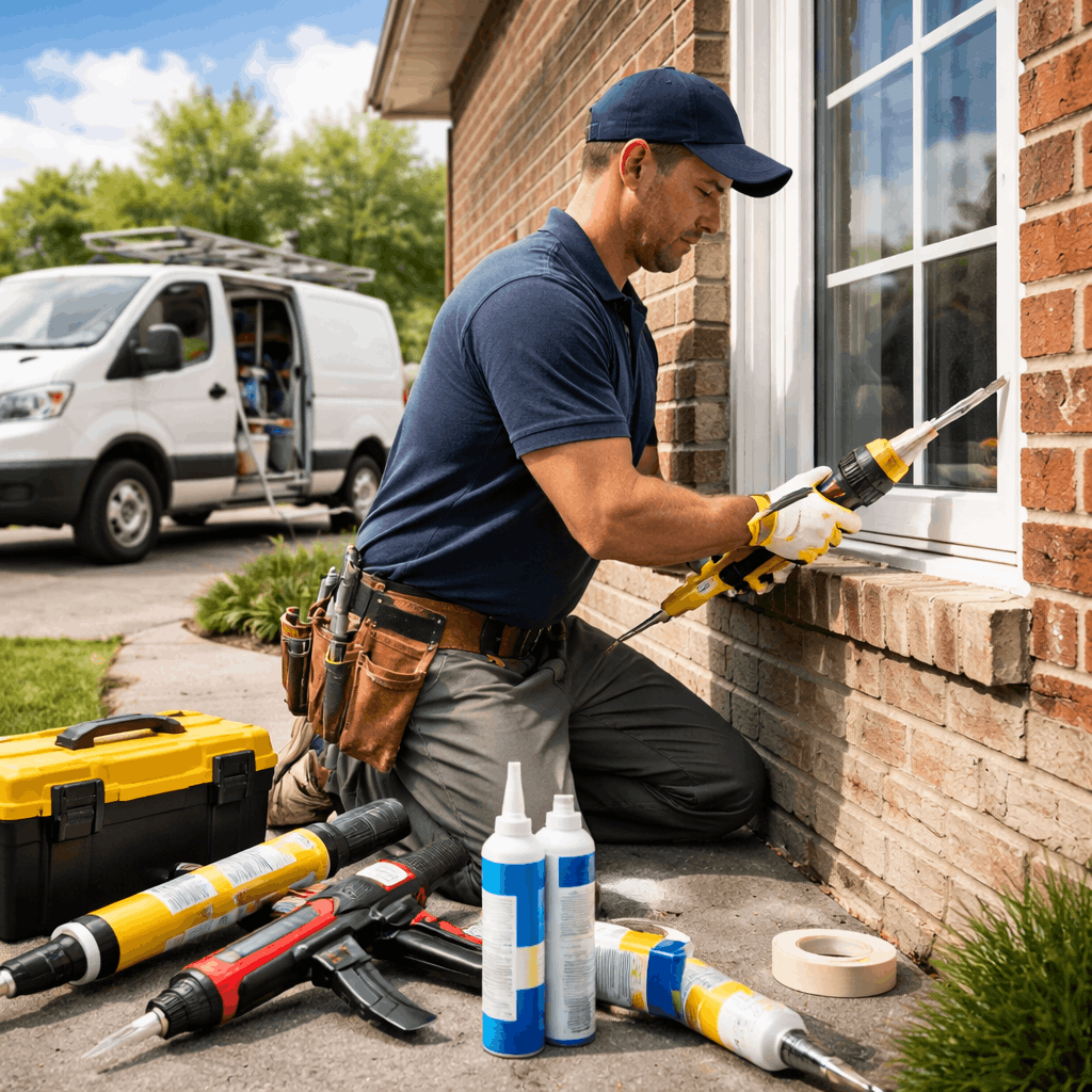Professional Caulking Services in Grand Prairie