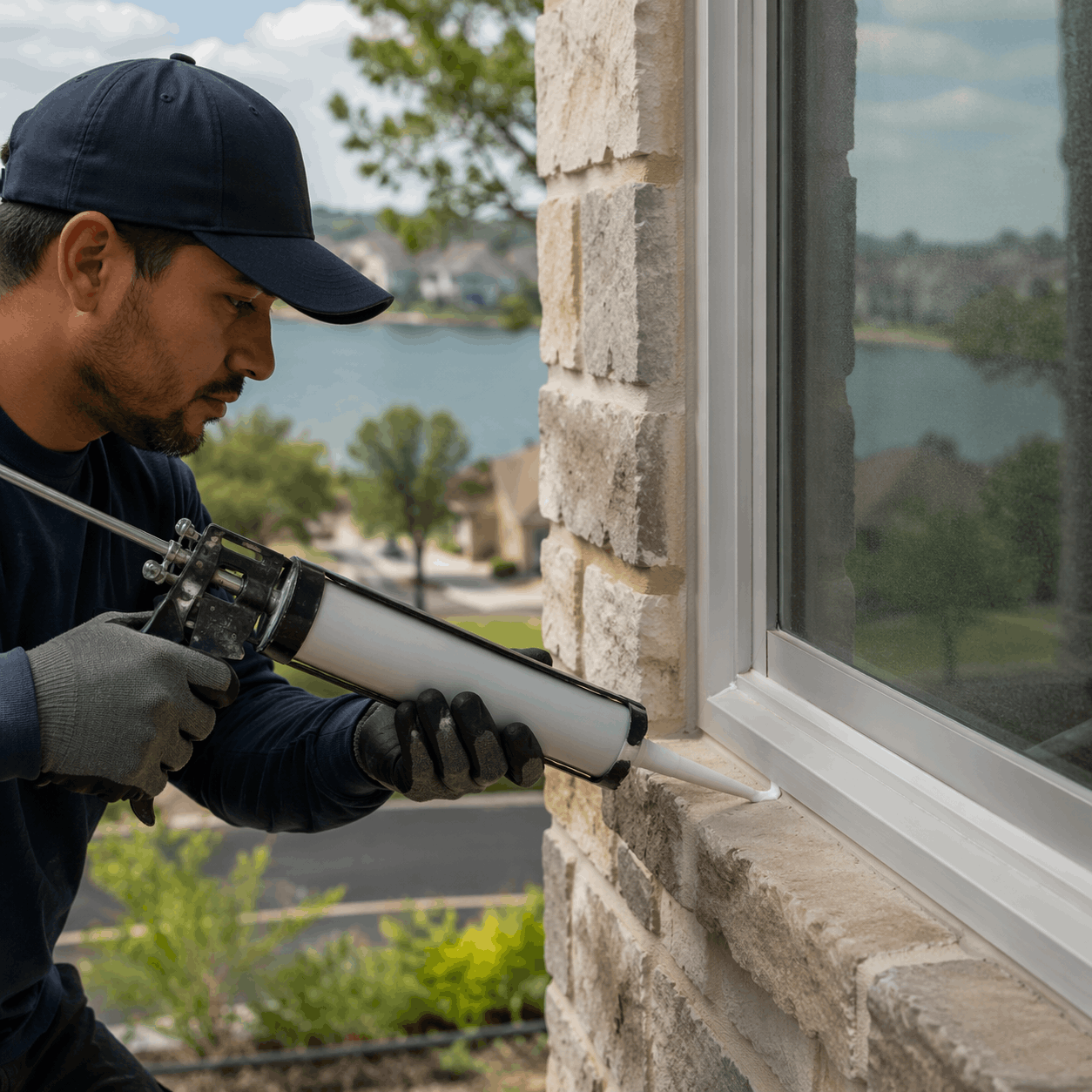 Professional Caulking Services in Little Elm