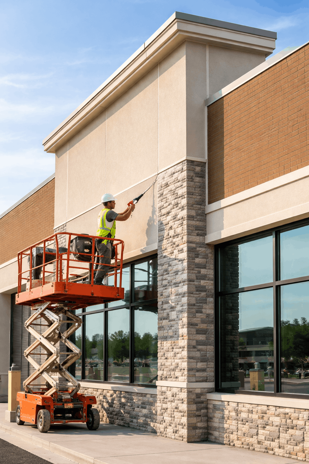Professional Commercial Caulking in Forney